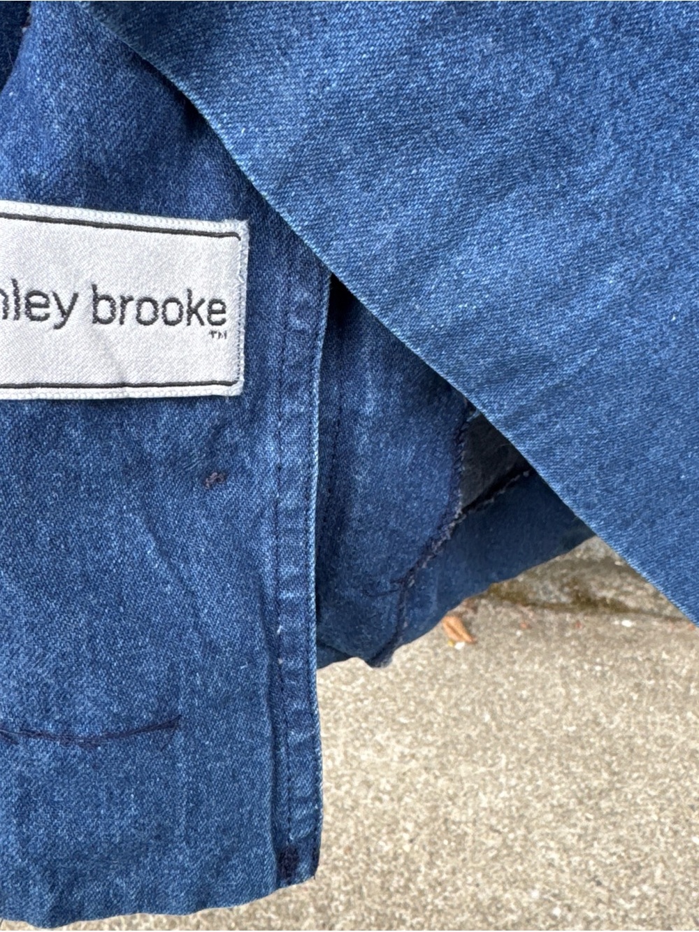 Vintage 90s Denim Chore Jacket Medium - Picture 6 of 6